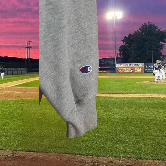 Men’s Small Thick Reverse Weave Champion Hoodie - Picture 3 of 6